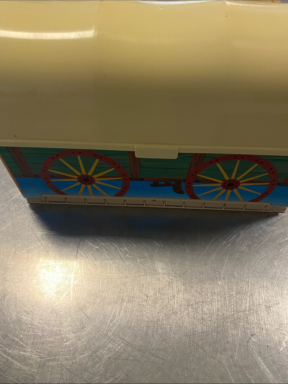 Disney Toy Story Cream Western Wagon Toy Chest with accessories